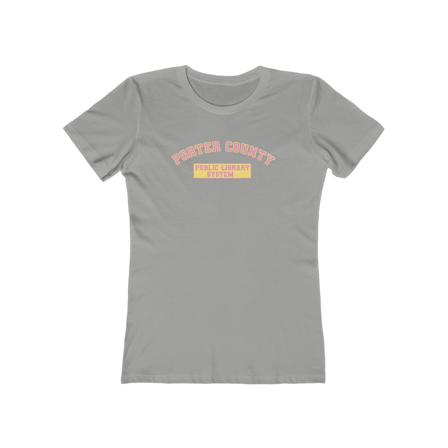 Women's PCPLS Pink Varsity Tee
