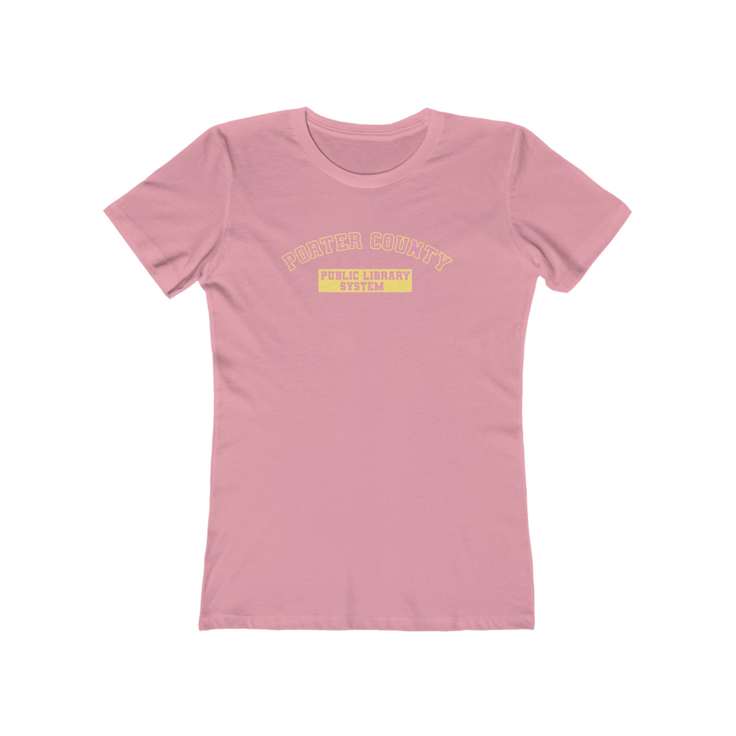 Women's PCPLS Pink Varsity Tee