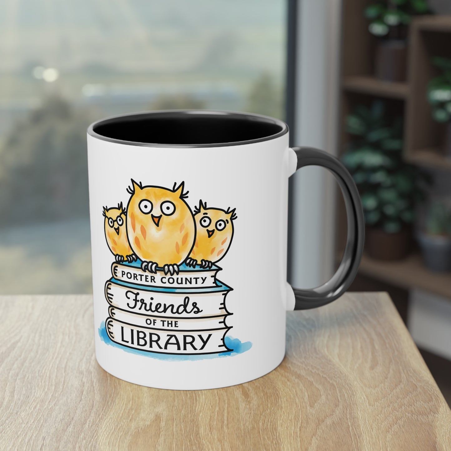 Friends of the Library Mug, 11oz