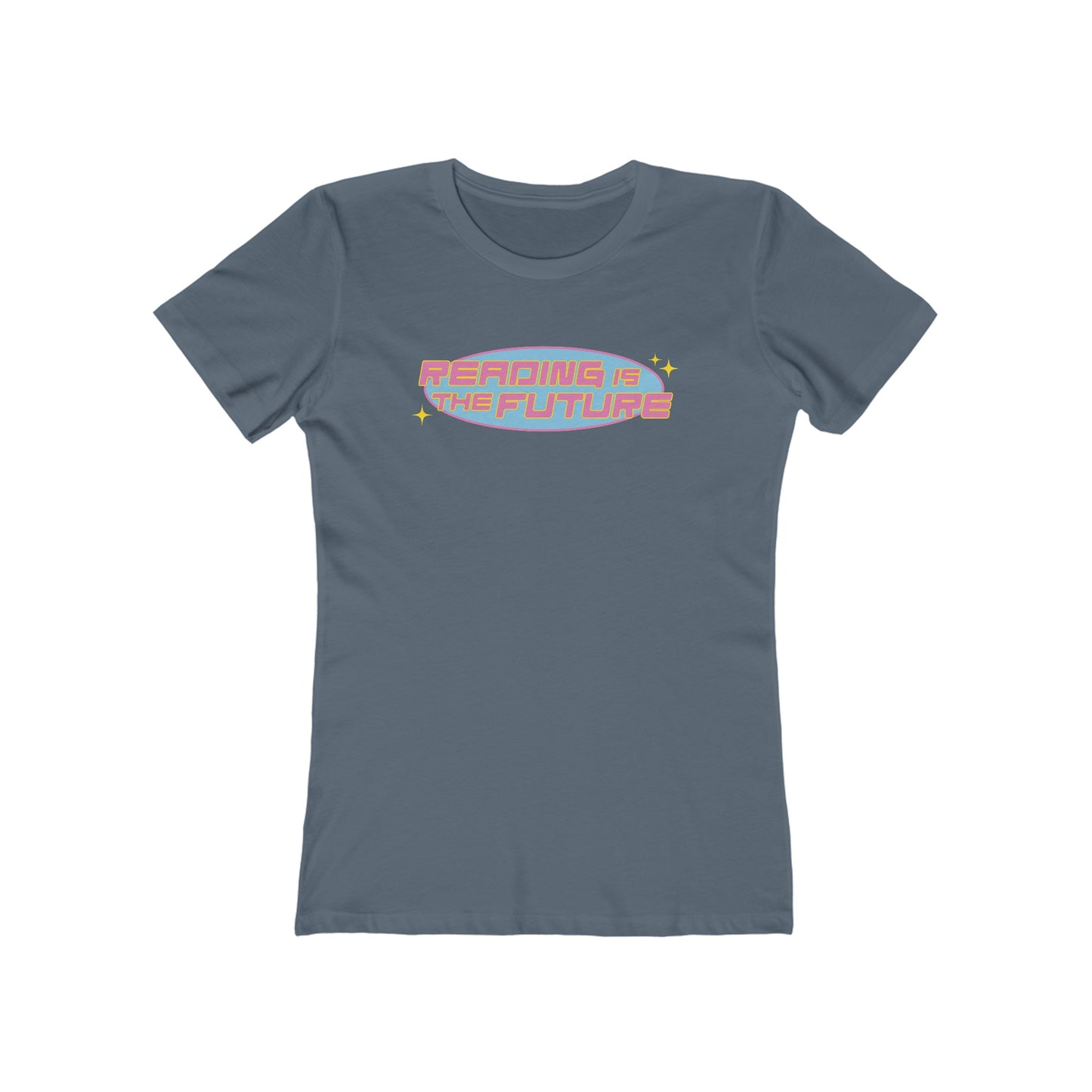 Women's Reading is the Future Boyfriend Tee