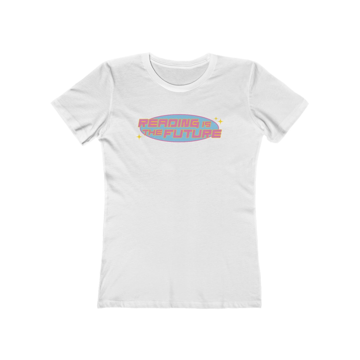 Women's Reading is the Future Boyfriend Tee