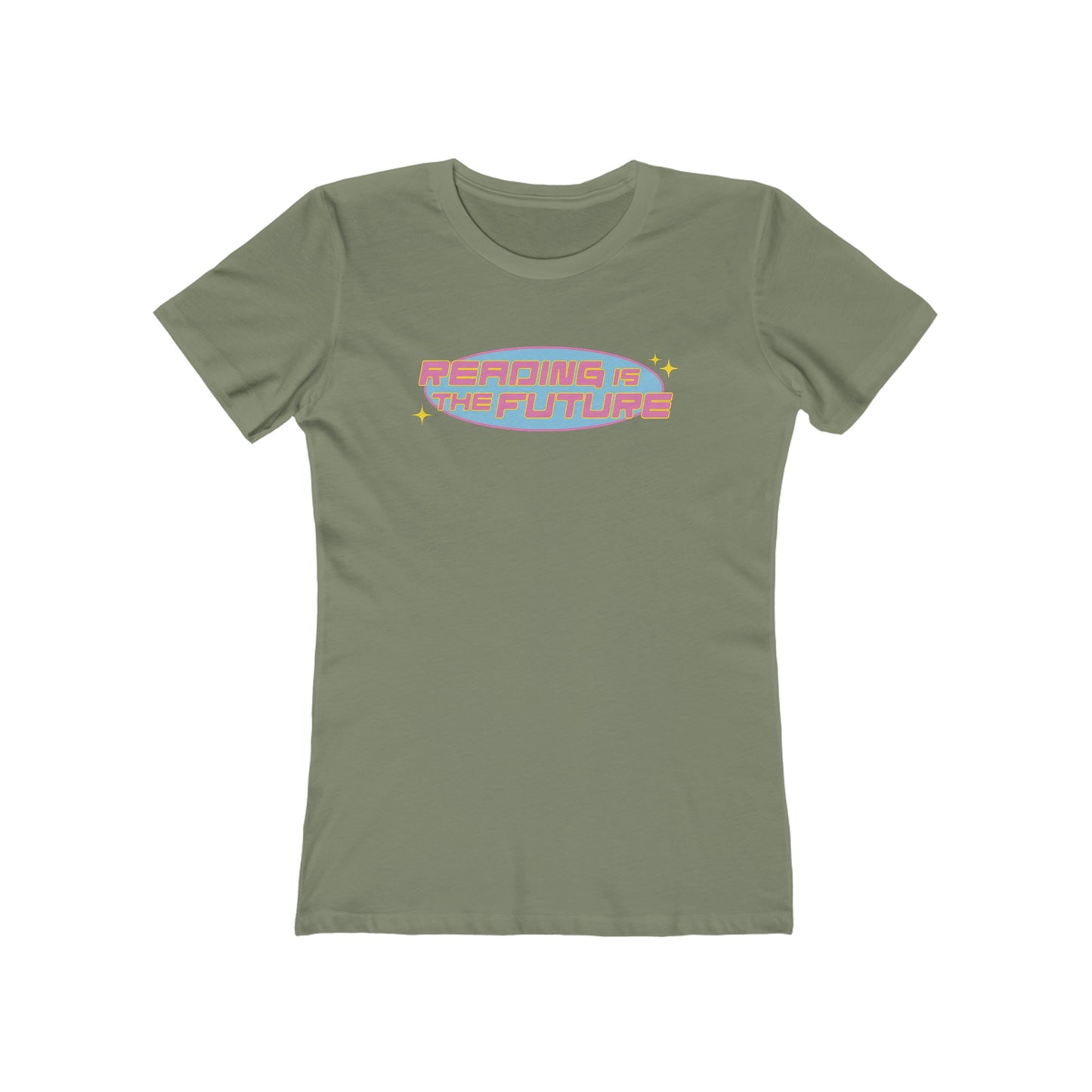 Women's Reading is the Future Boyfriend Tee