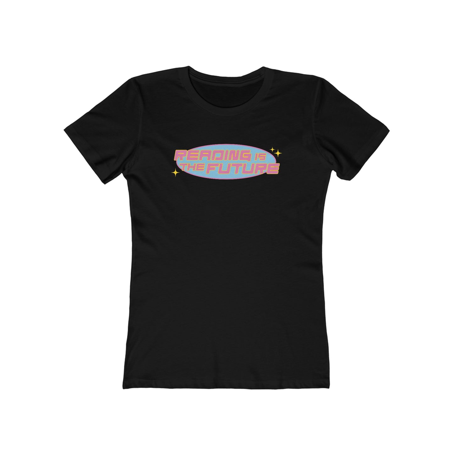 Women's Reading is the Future Boyfriend Tee
