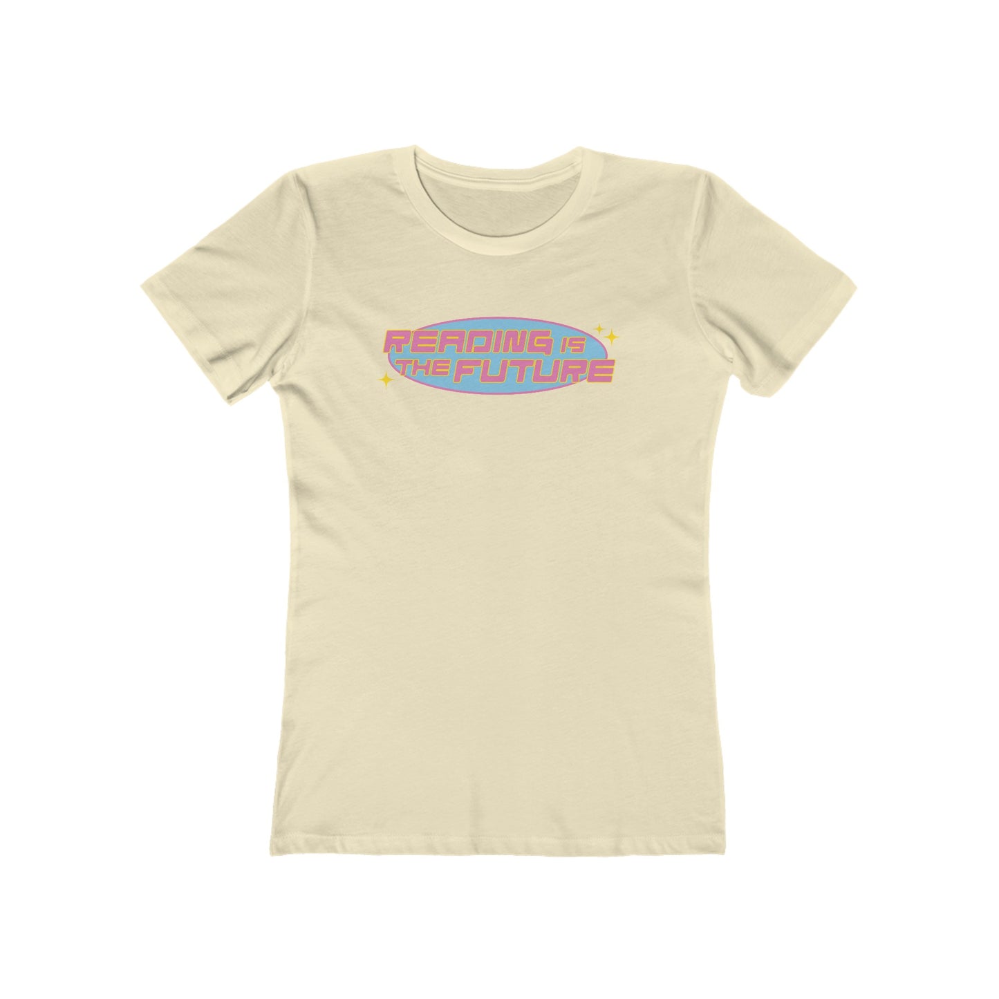 Women's Reading is the Future Boyfriend Tee