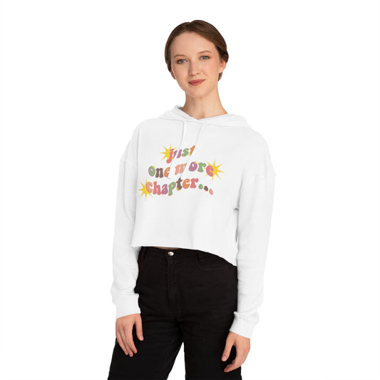 Women’s Cropped One More Chapter Hoodie