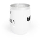 Stainless Steel I Love My Family Drink Tumbler