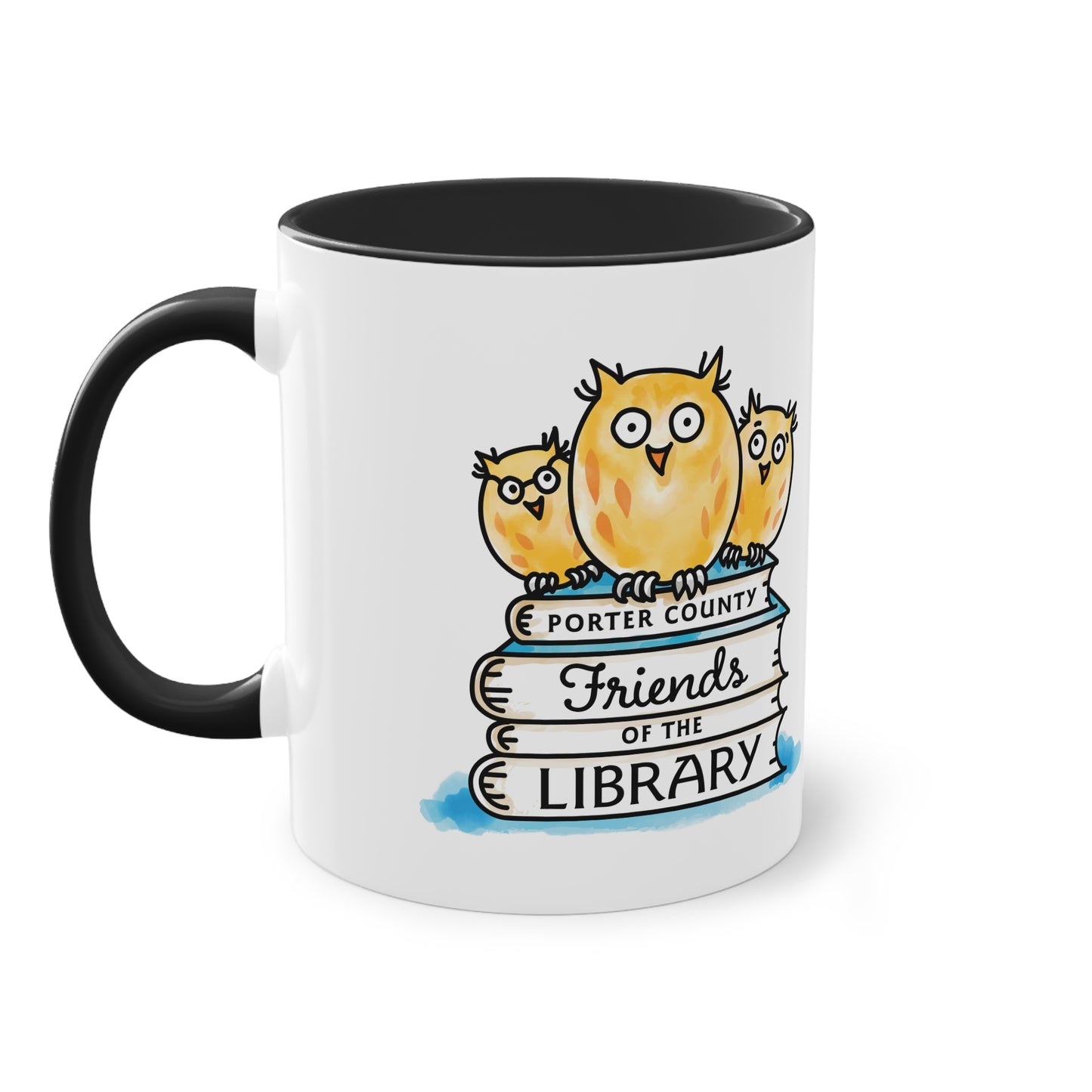 Friends of the Library Mug, 11oz