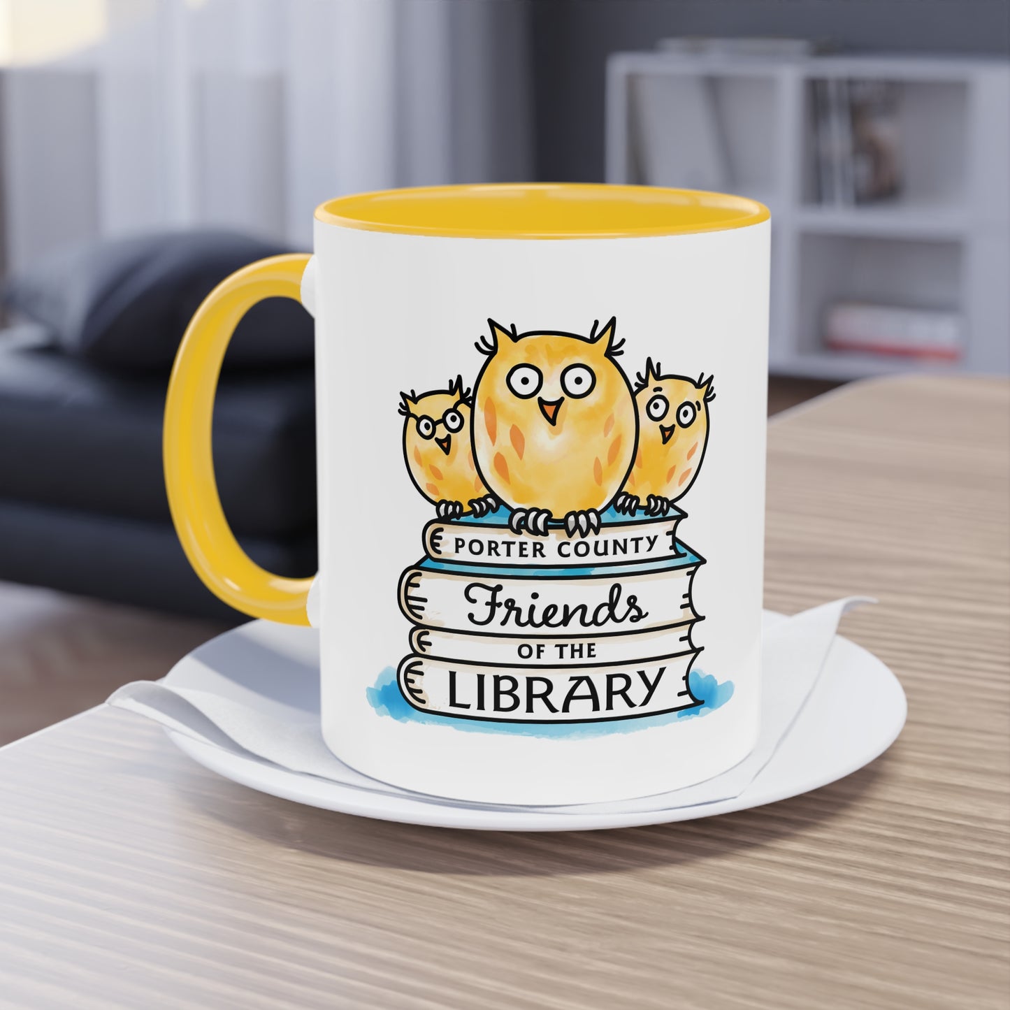 Friends of the Library Mug, 11oz