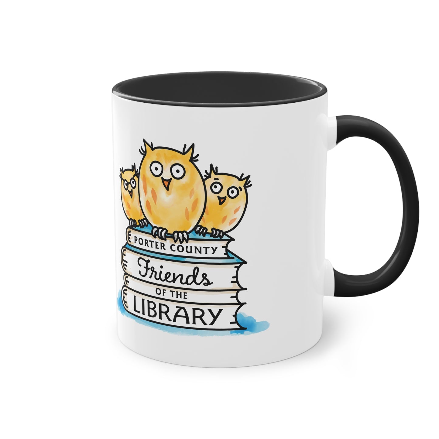 Friends of the Library Mug, 11oz